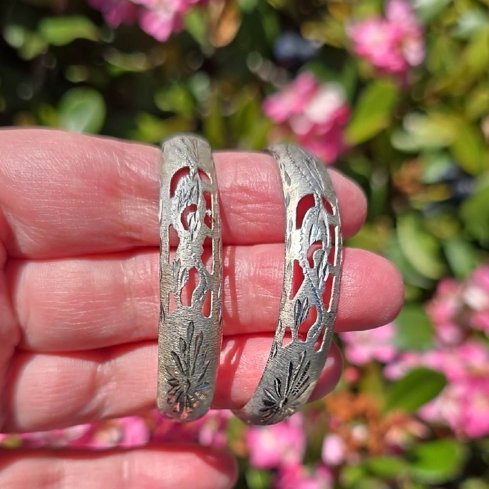 Sterling Silver XL Hoop Earrings